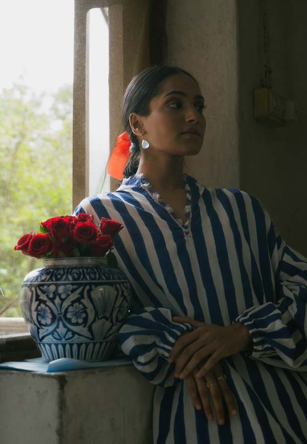 IKKIVI Kylo Tunic Dress - Blue