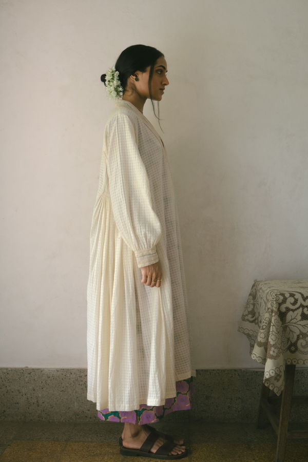 IKKIVI Noor Dress - Off White