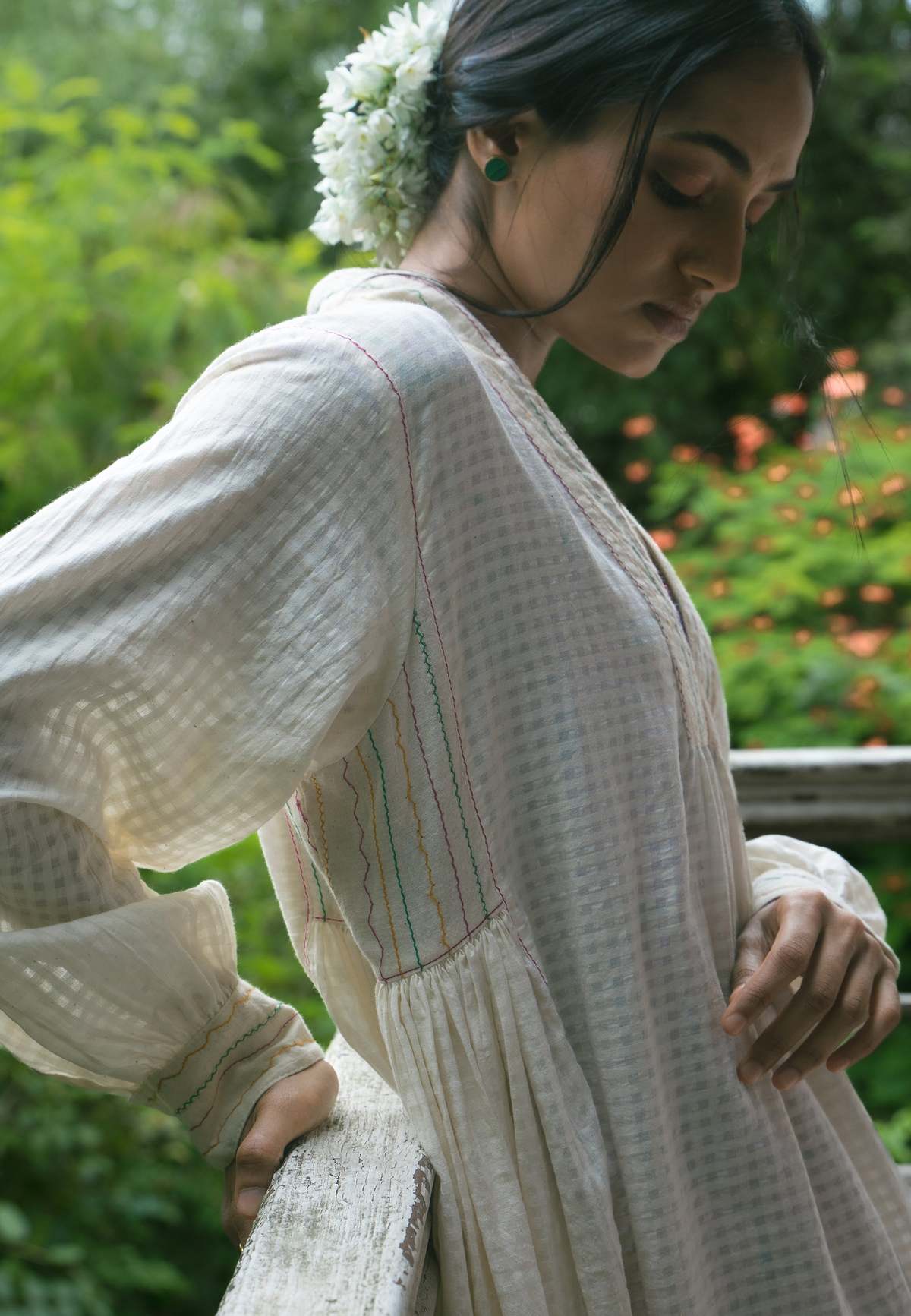 IKKIVI Noor Dress - Off White - Image 9 of 16