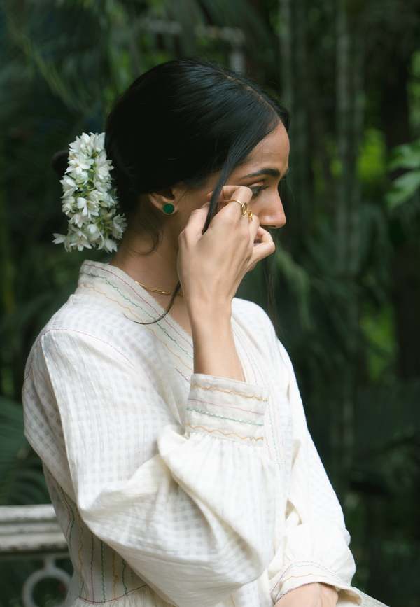 IKKIVI Noor Dress - Off White