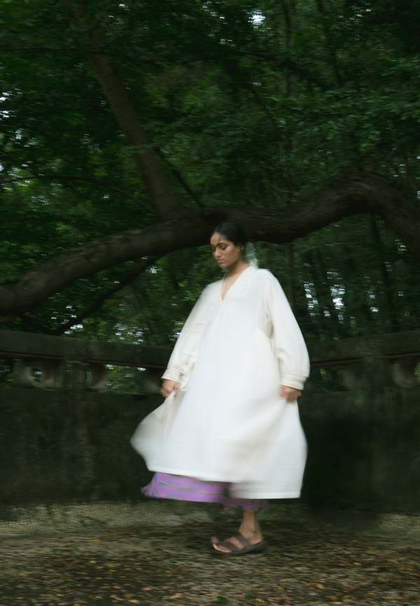 IKKIVI Noor Dress - Off White