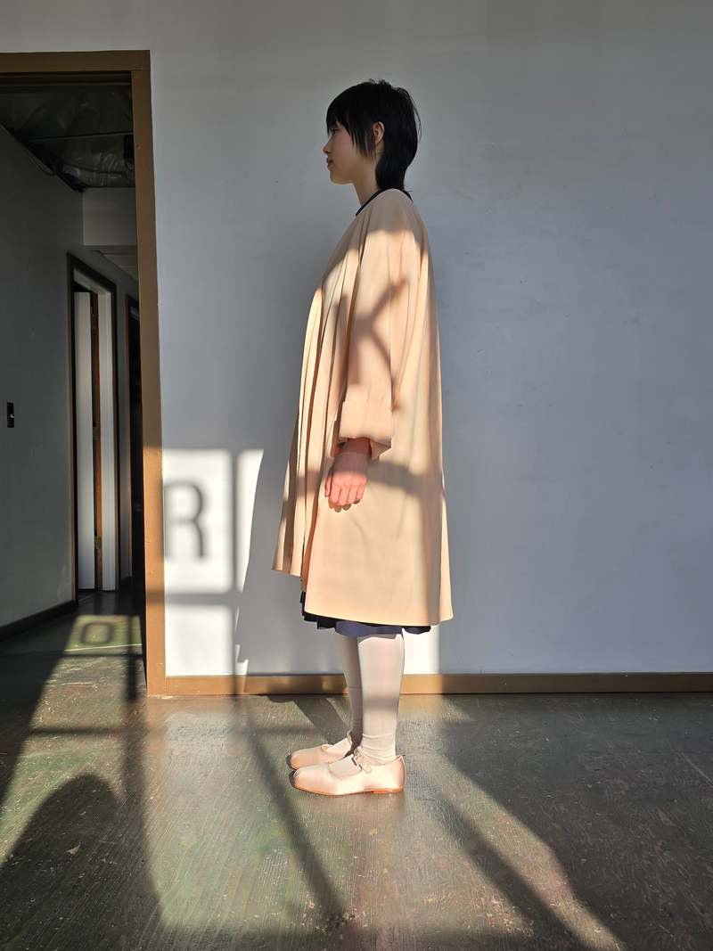 Vintage Les Copains Strawberry Cream Wool Jacket