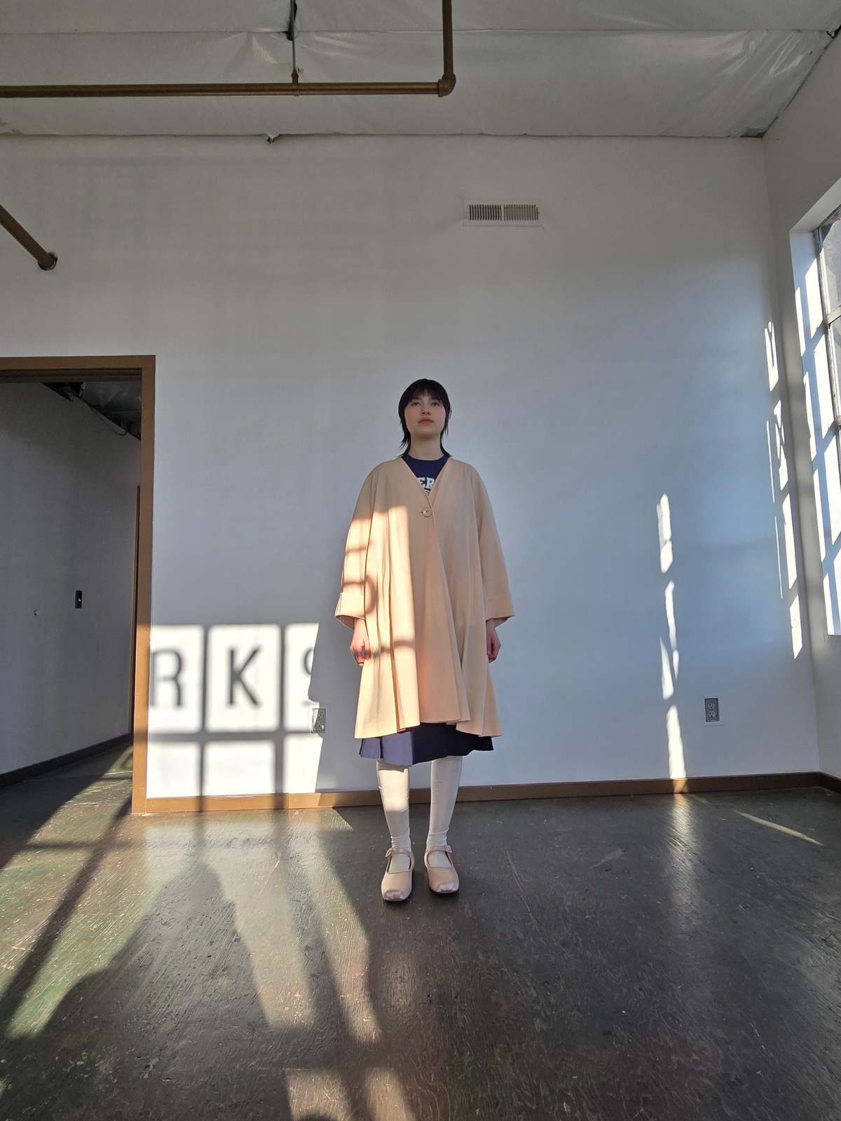 Vintage Les Copains Strawberry Cream Wool Jacket - Image 6 of 7