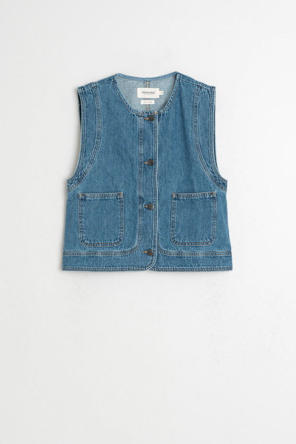 Indi & Cold Denim Vest