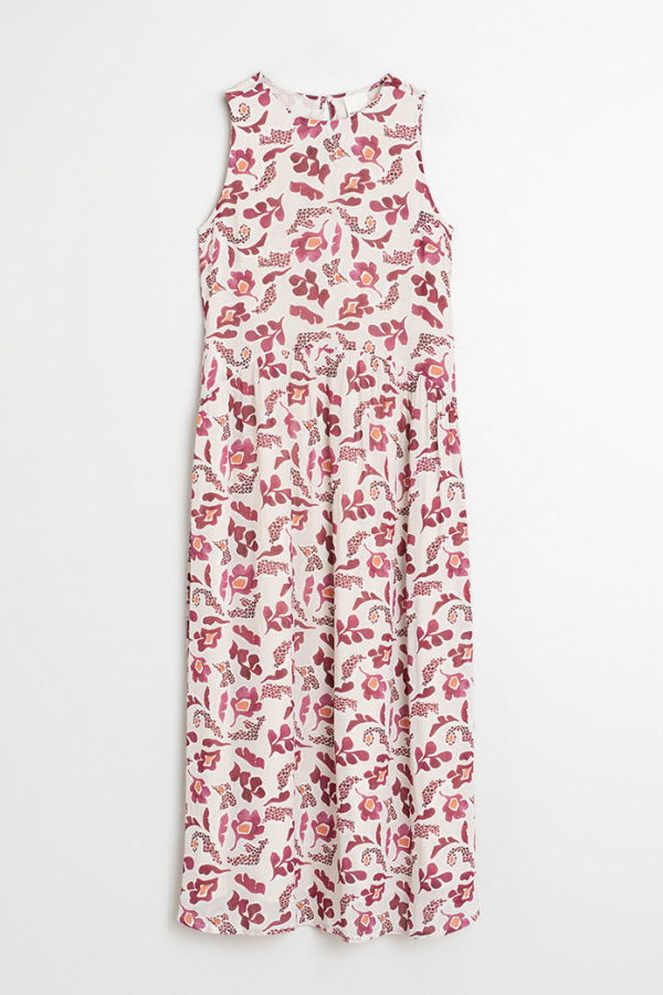 Indi & Cold Floral Dress in Raspberry Dress