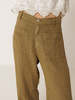 Indi & Cold Wide Leg Linen Trousers - Thumbnail 3