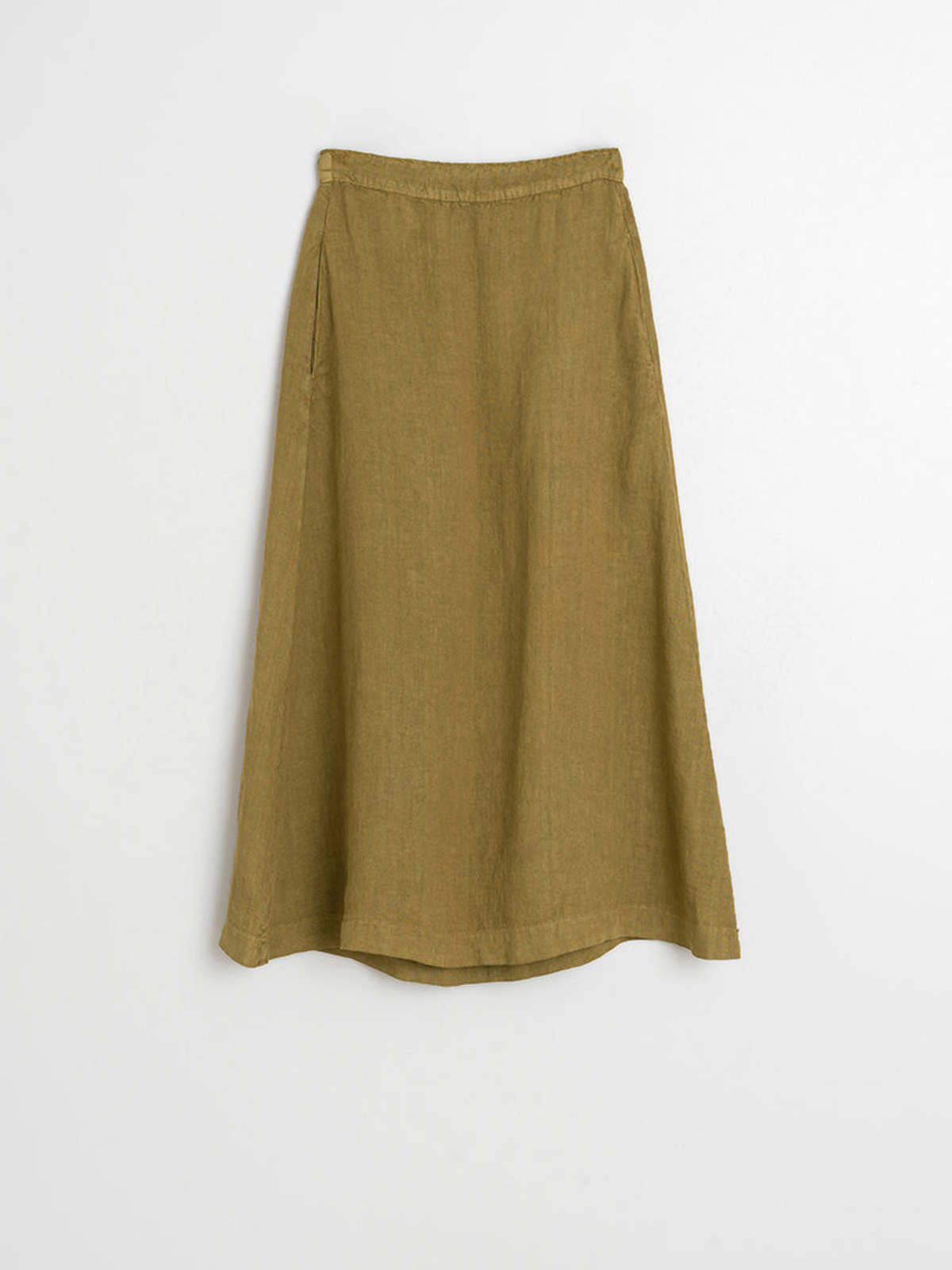 Indi & Cold Long Linen Midi Skirt - Image 2 of 4