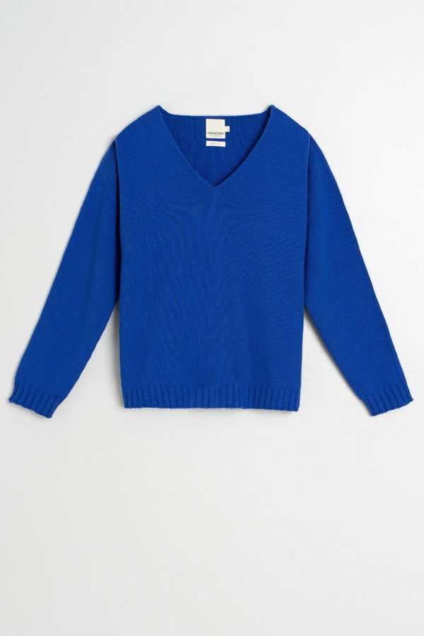 Indi & Cold Plunge Neck Sweater