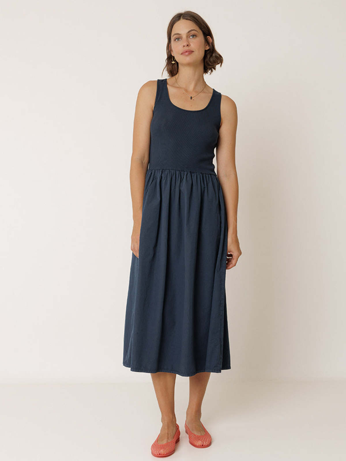 Indi & Cold Poplin Dress - Image 4 of 4