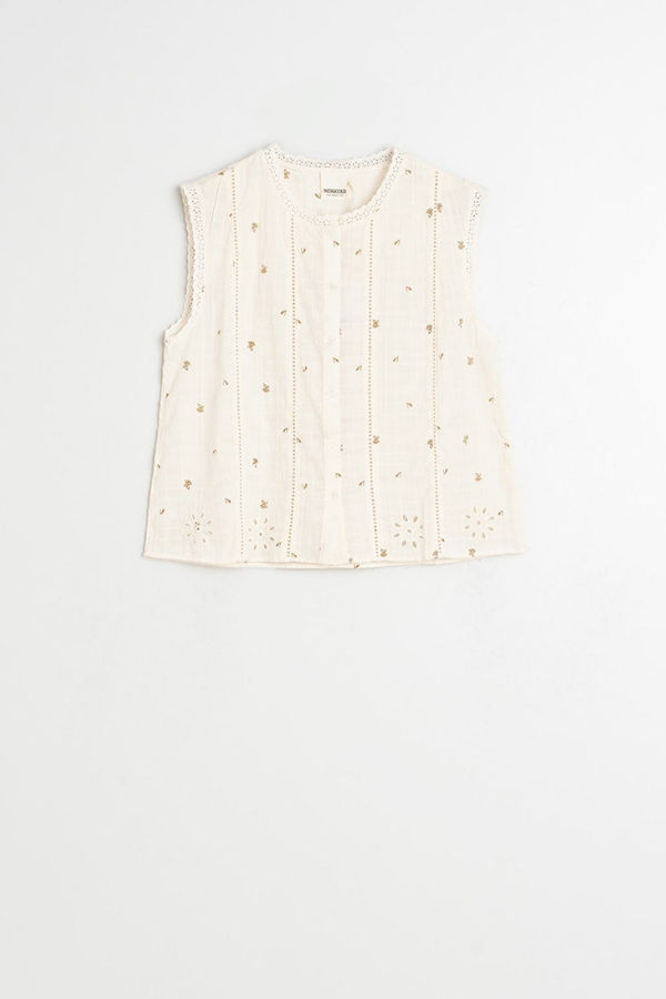 Indi & Cold Stamp Shirt Top