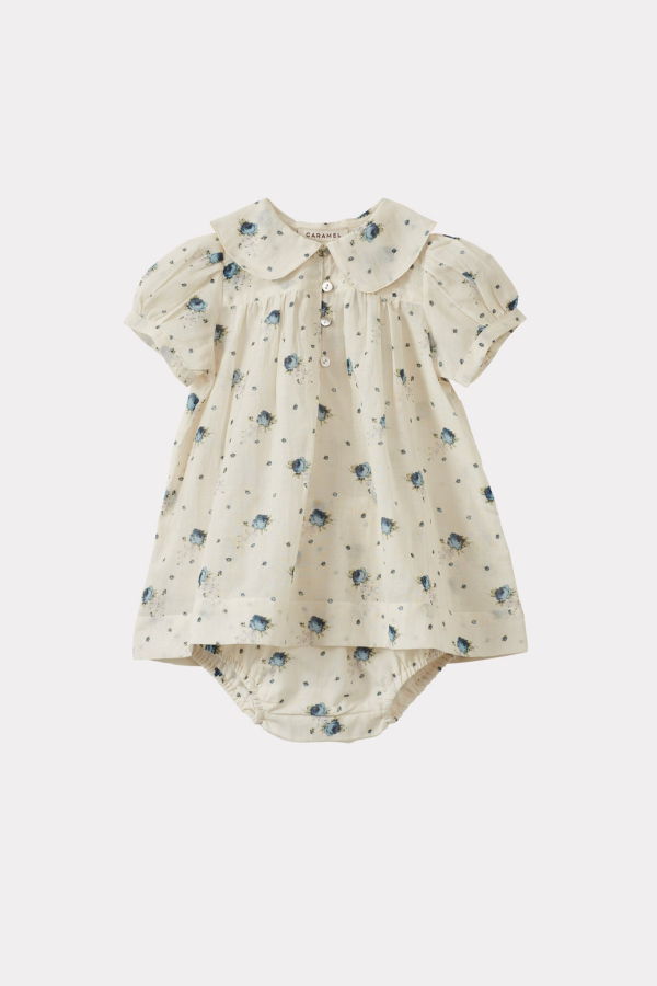 KIDS Caramel Nina Baby Girl's Dress and Bloomers Set