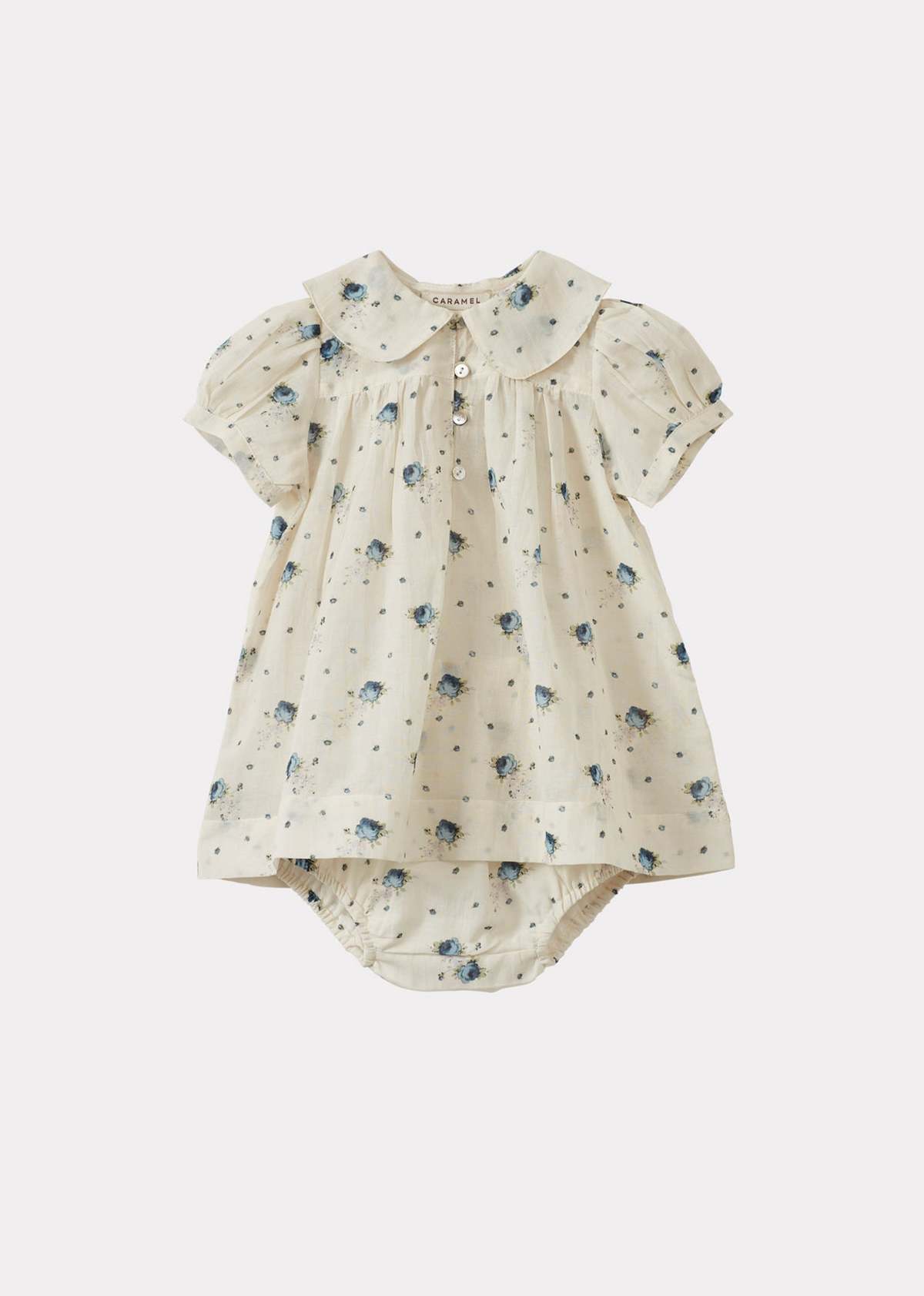 KIDS Caramel Nina Baby Girl's Dress and Bloomers Set - Image 1 of 3