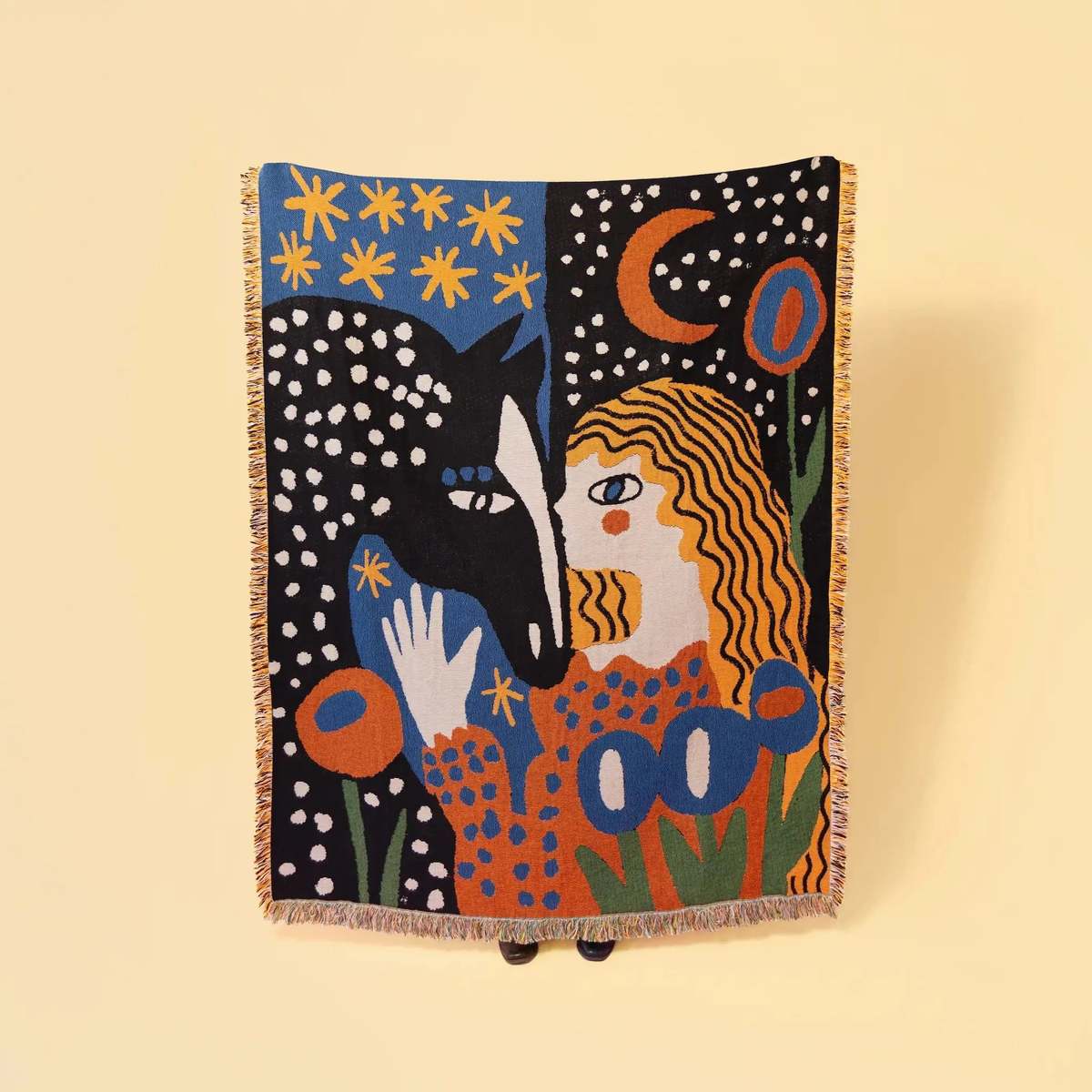 Slowdown Studio Alma Throw Blanket - Image 4 of 8