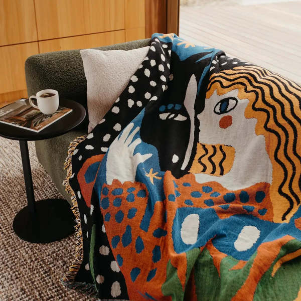Slowdown Studio Alma Throw Blanket