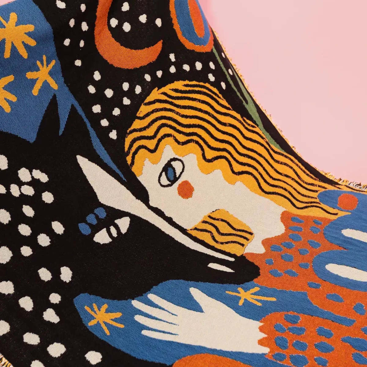 Slowdown Studio Alma Throw Blanket - Image 7 of 8