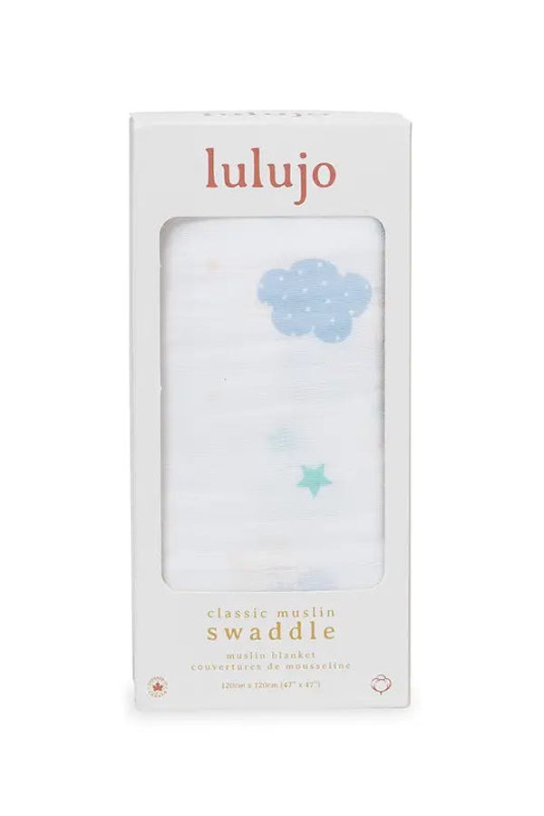 KIDS Lulujo Muslin Swaddle Blanket
