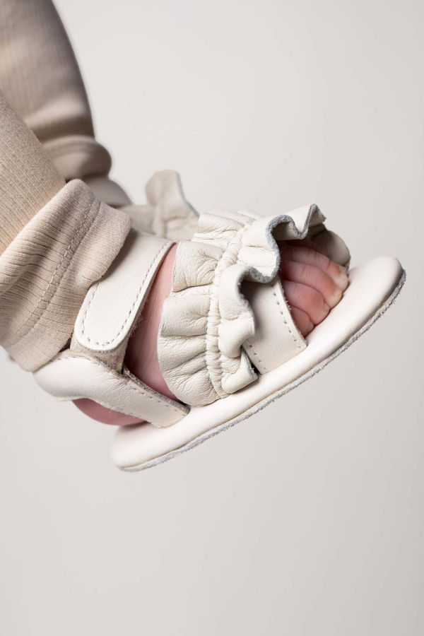 KIDS Donsje Miene Sandals - Off White Leather
