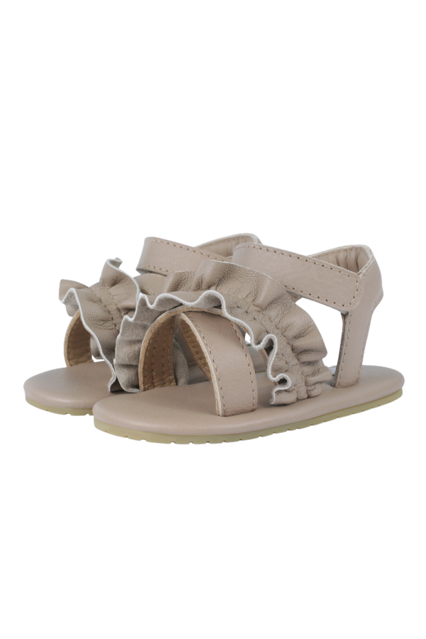 KIDS Donsje Miene Sandals - Praline Leather