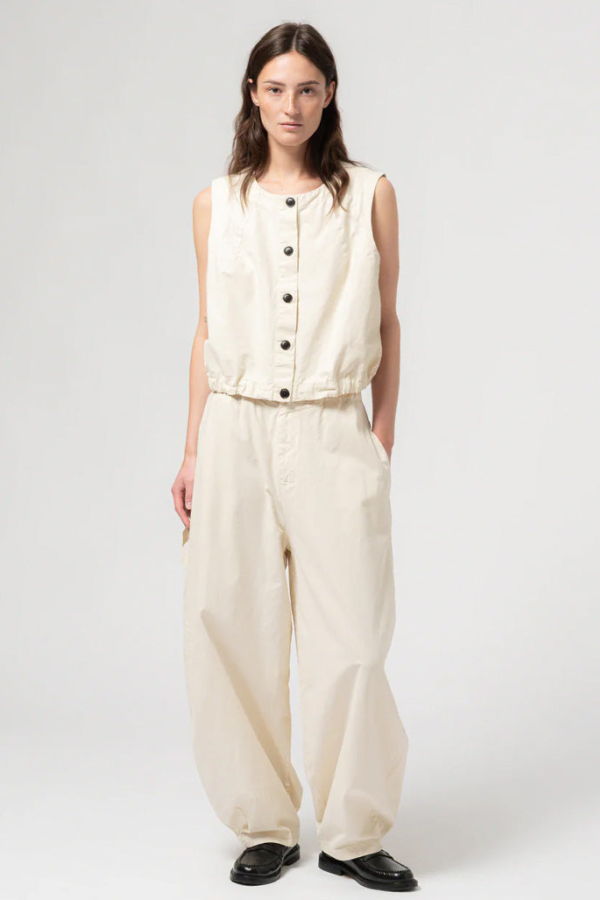 Girls of Dust Veston Top - Wheat