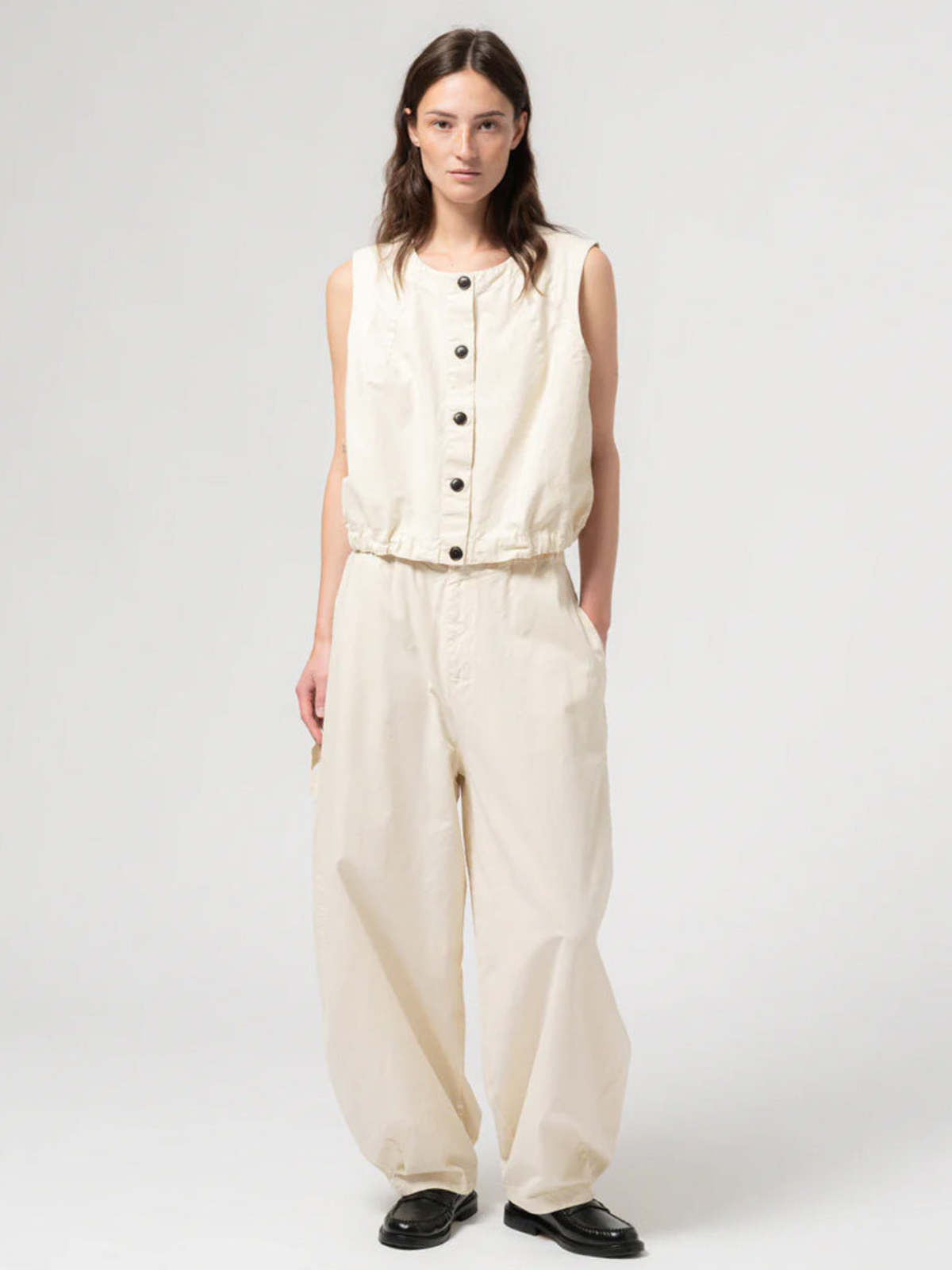 Girls of Dust Veston Top - Wheat - Image 1 of 6