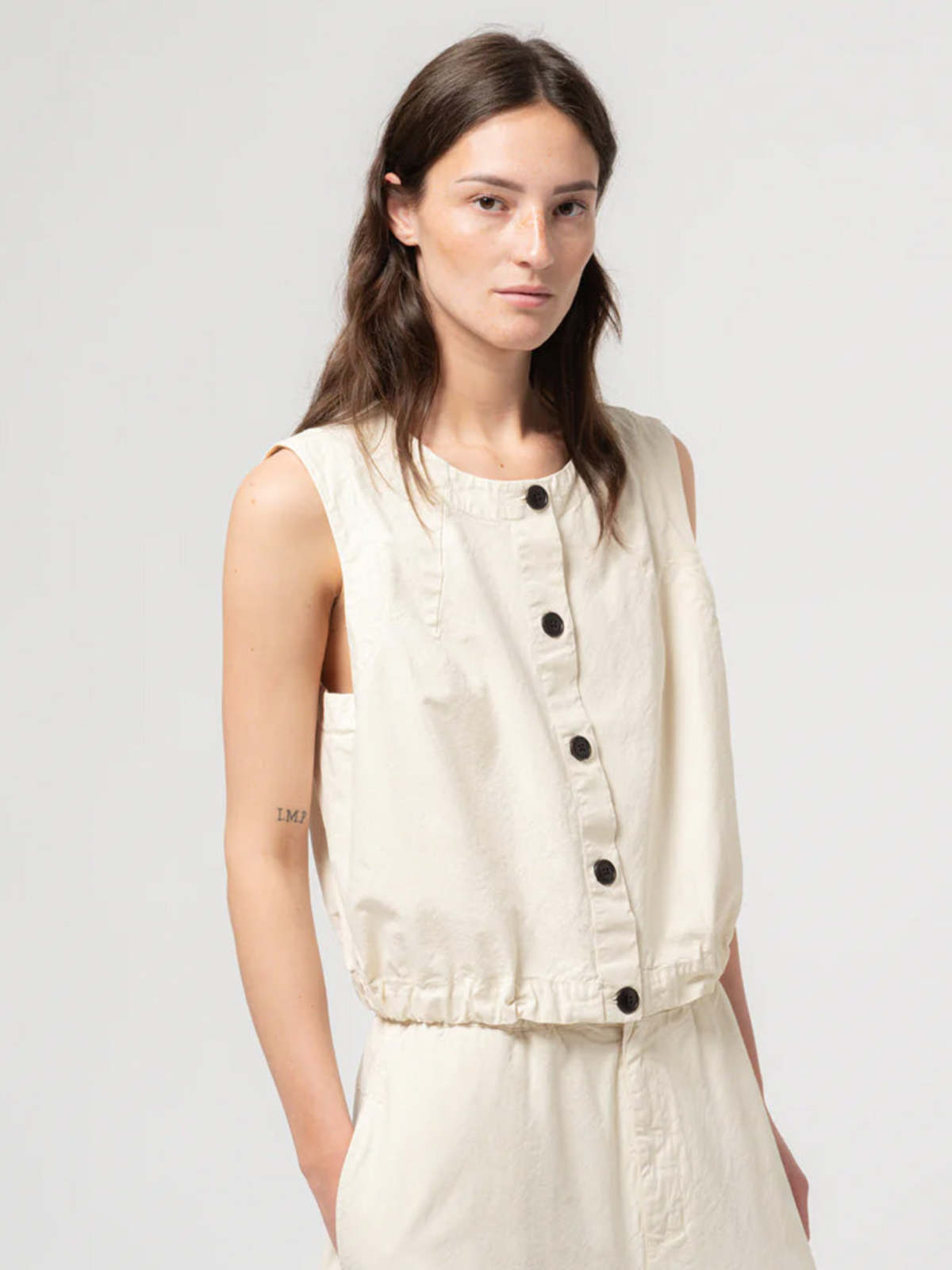 Girls of Dust Veston Top - Wheat - Image 2 of 6