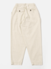 Universal Works Pleated Track Pant in Koko Cotlin Ecru - Thumbnail 2