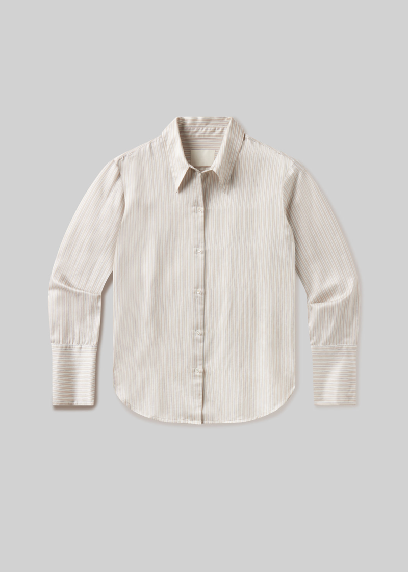 Citizens of Humanity Camilia Shirt - Sandstone Stripe