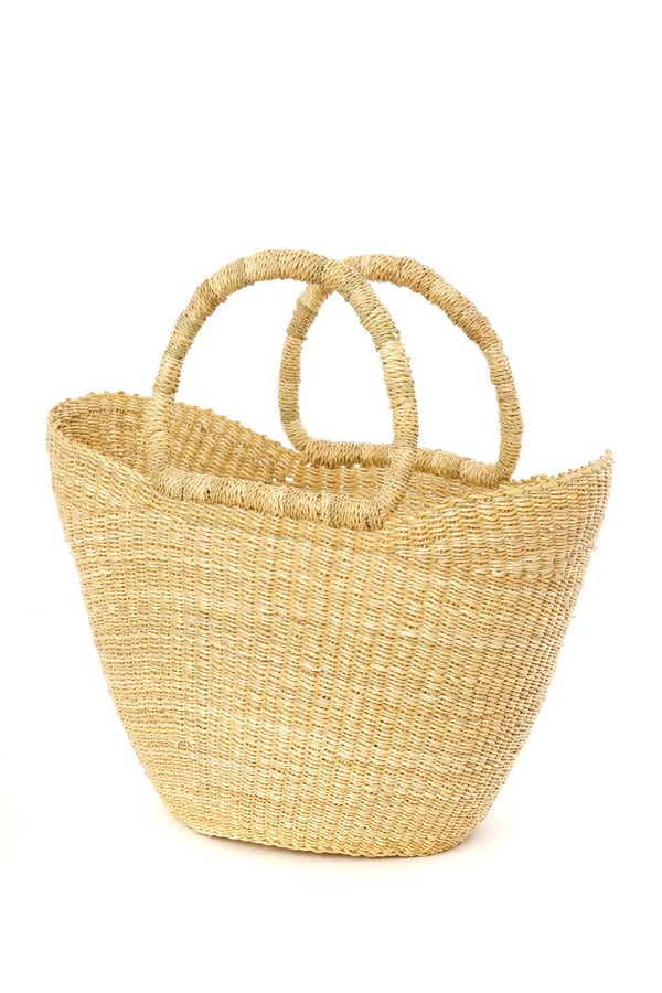 Swahili | AFRICAN MODERN All Natural Petite Wing Shopper Bag