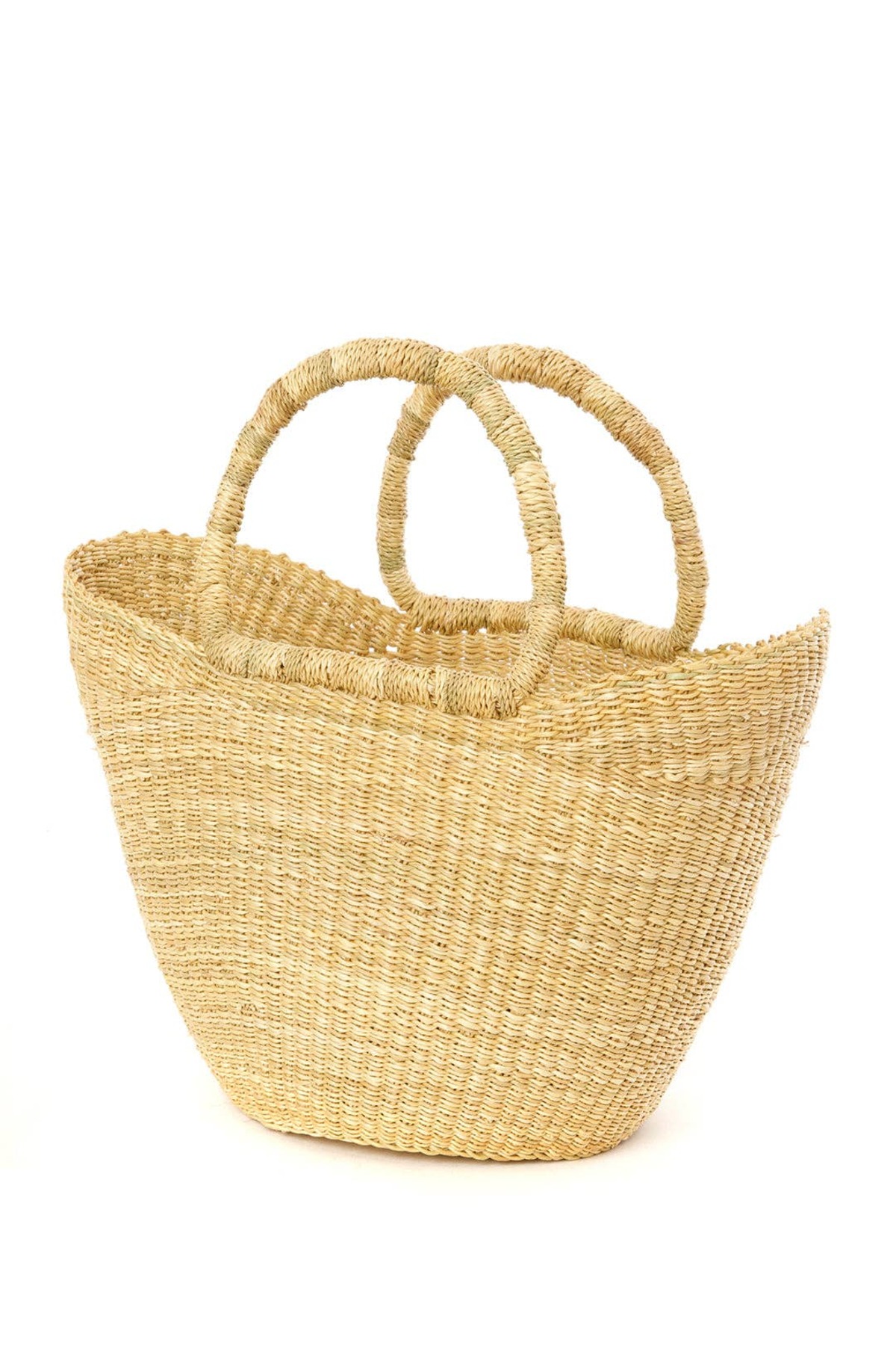 Swahili | AFRICAN MODERN All Natural Petite Wing Shopper Bag - Image 3 of 3