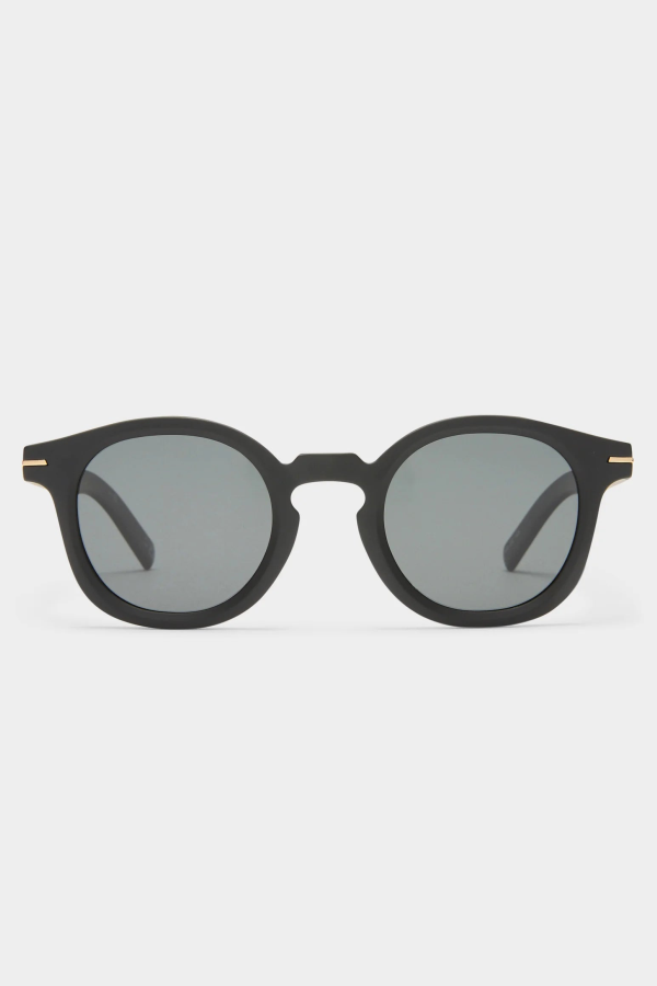 Le Specs Hoodwinked Sunglasses - Matte Black/Smoke Mono
