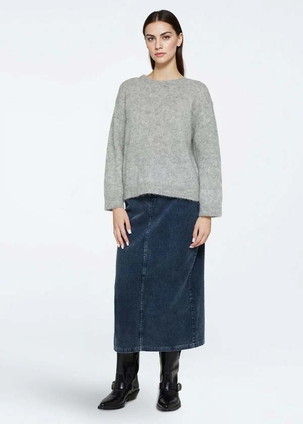 Minimum Kori Jumper - Light Grey Melange