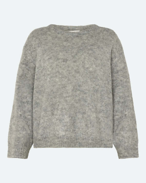 Minimum Kori Jumper - Light Grey Melange