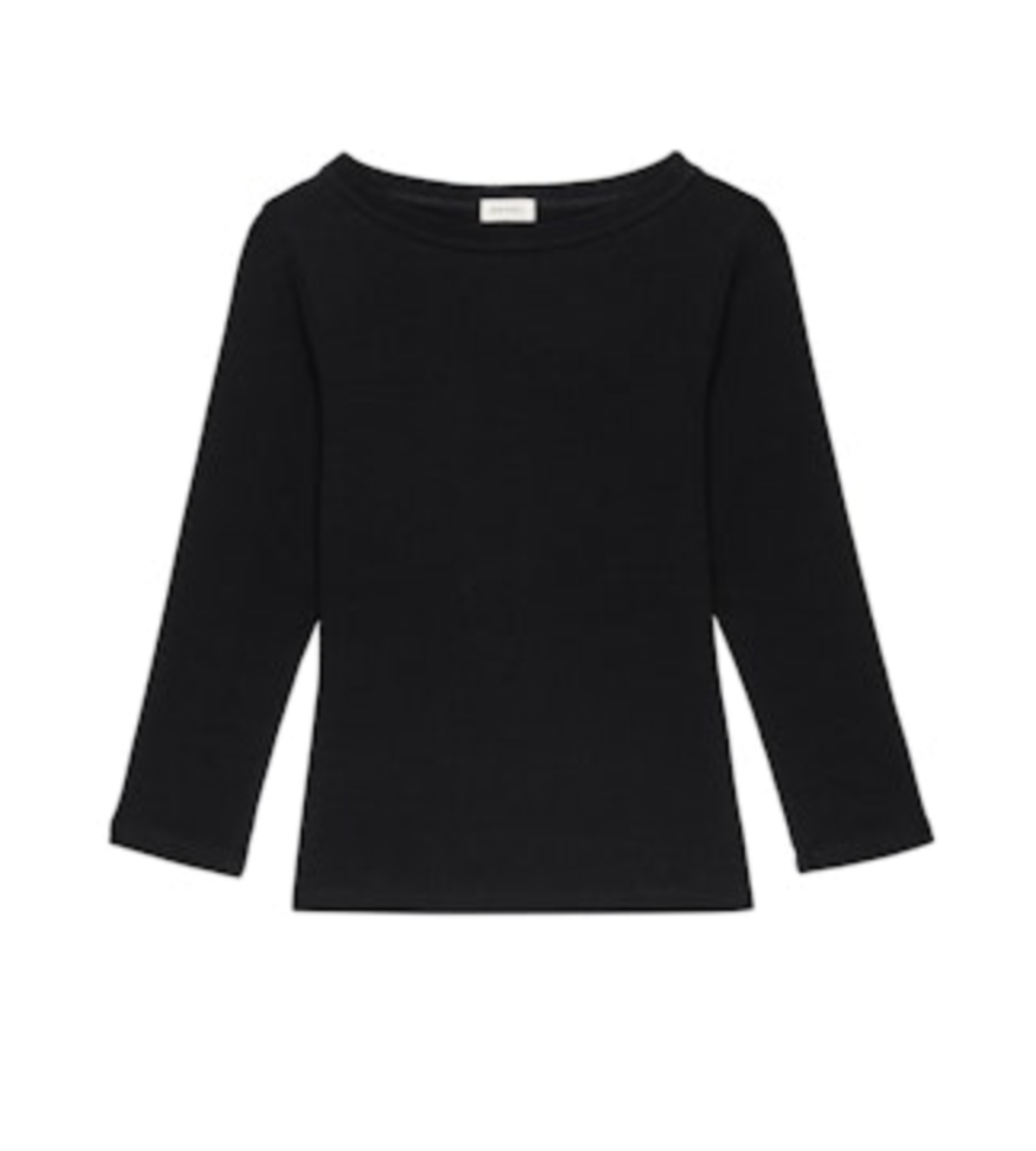 Donni. The Baby Rib Boat Neck - Powder - Image 4 of 4