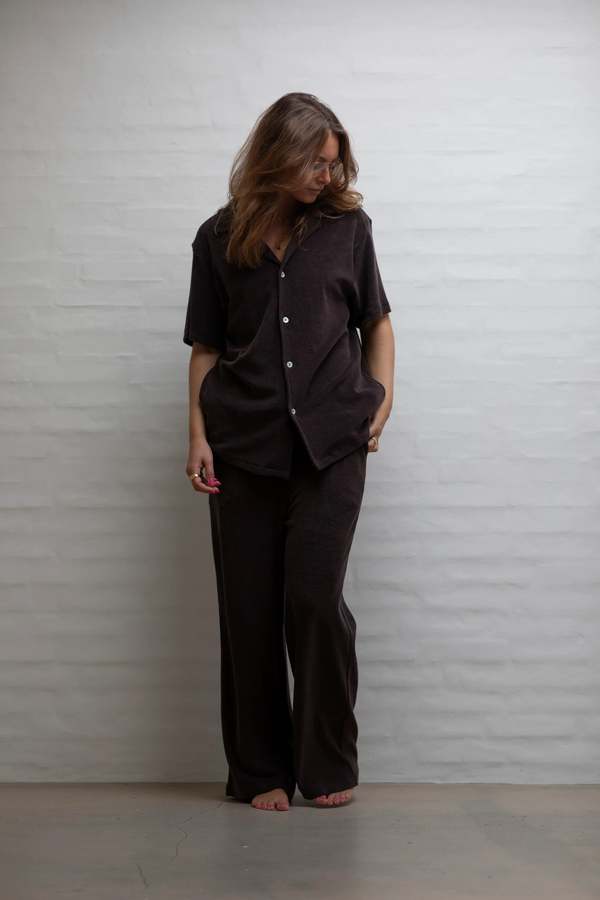 Bongusta Naram Shirt - Coffee