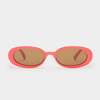 Le Specs Outta Love Sunglasses - Electric Orange - Thumbnail 1