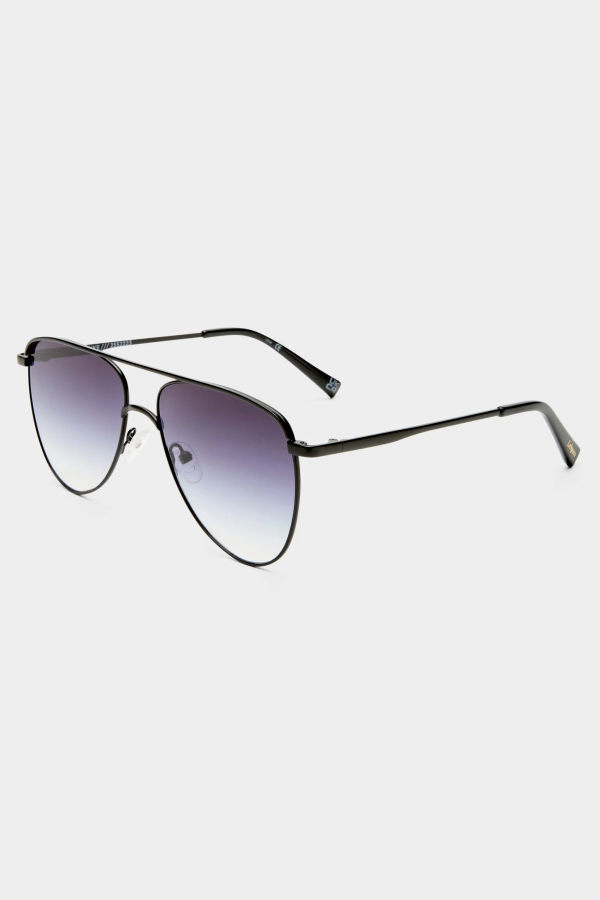 Le Specs The Duke Sunglasses - Matte Black
