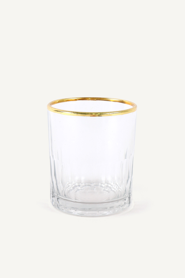 Civil Alchemy Etched Glass High Ball - Set of 6