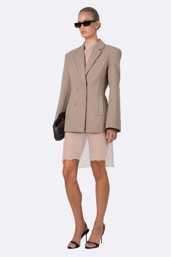 Nonchalant Label Aveline Blazer - Taupe