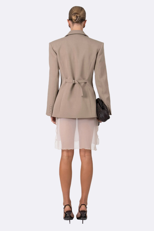 Nonchalant Label Aveline Blazer - Taupe