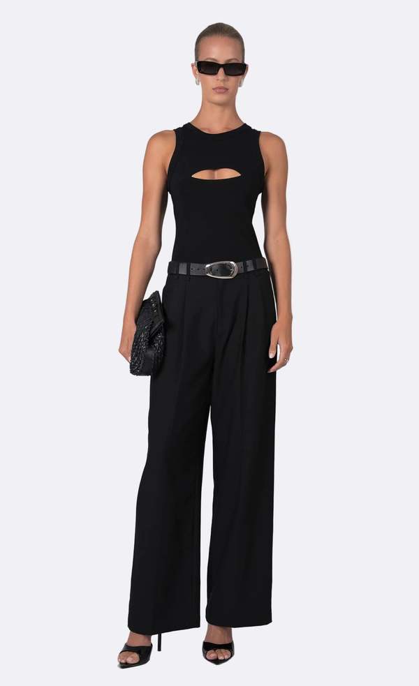 Nonchalant Label Odette Bodysuit - Black Nonchalant Label Odette Bodysuit - Black