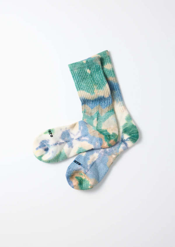 Rototo Allrounder Merino Tie Dye Crew Socks Rototo Allrounder Merino Tie Dye Crew Socks