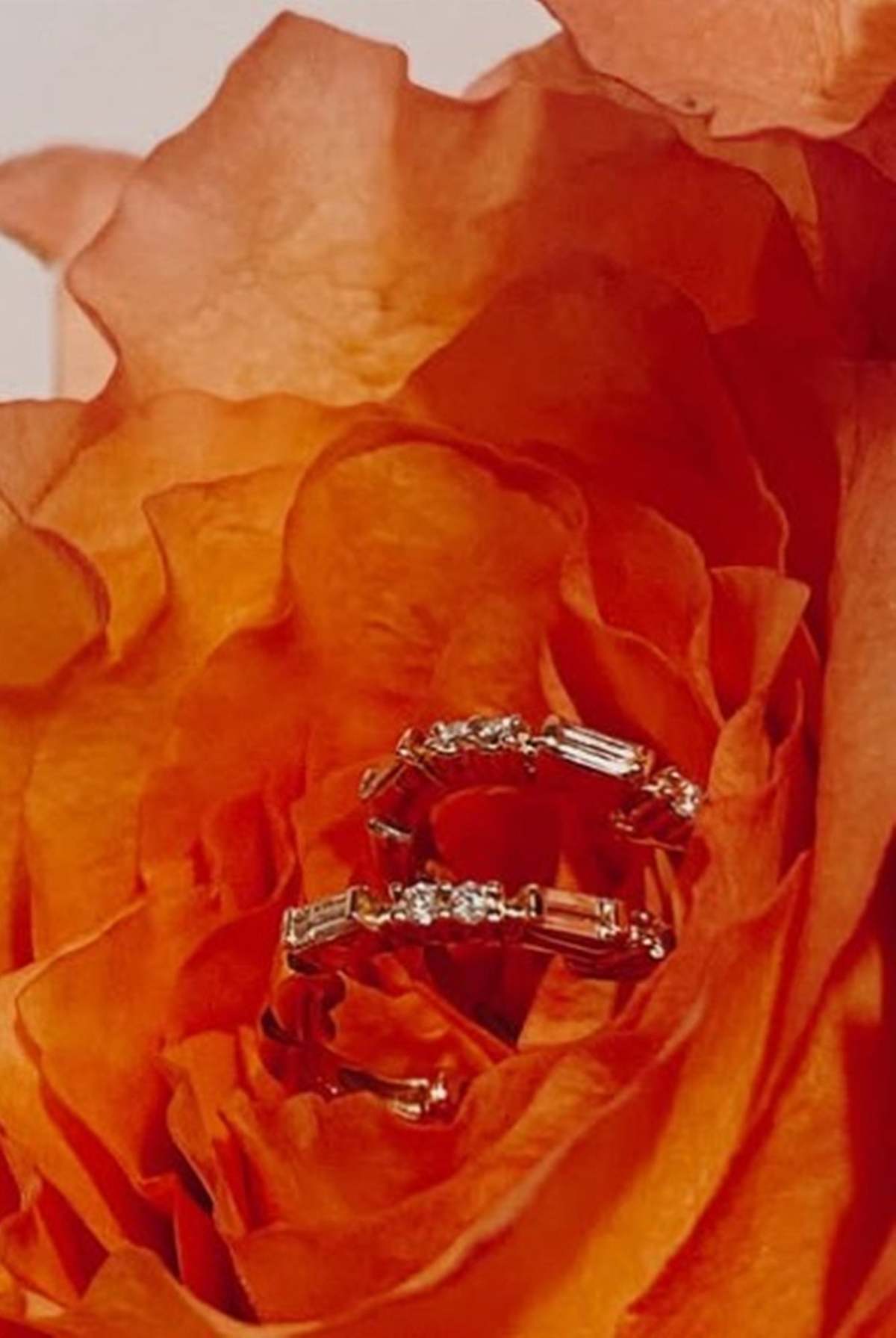 Charme Silkiner Diamond Hoop Earrings - Image 4 of 4