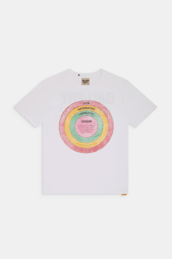 GALLERY DEPT. White Wisdom Tee - Clean White