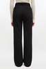 Ganni Bonded Crepe Belted Pant - Thumbnail 3