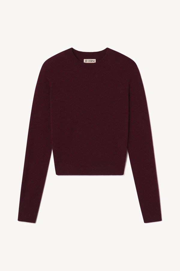 ÉTERNE Francis Sweater - Oxblood