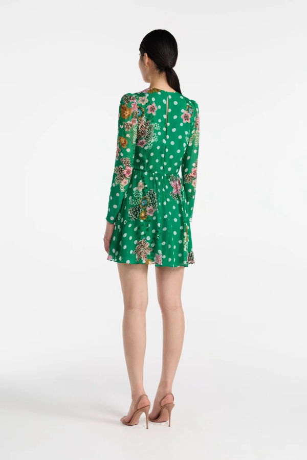 Saloni Blythe B Mini Dress - Celosia Garden