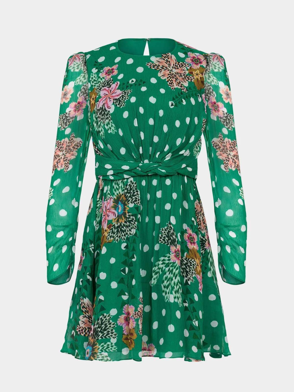 Saloni Blythe B Mini Dress - Celosia Garden - Image 3 of 3