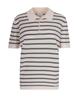 A.P.C. Polo Shirt - Ecru/Black - Thumbnail 1