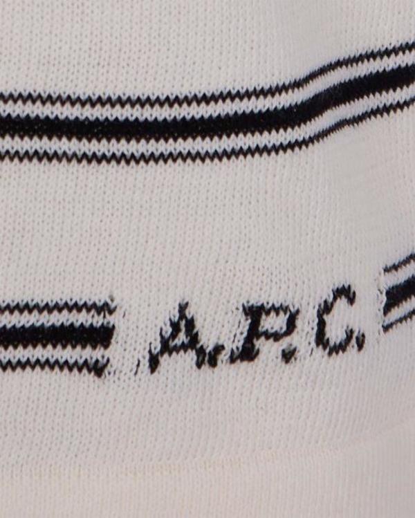 A.P.C. Polo Shirt - Ecru/Black