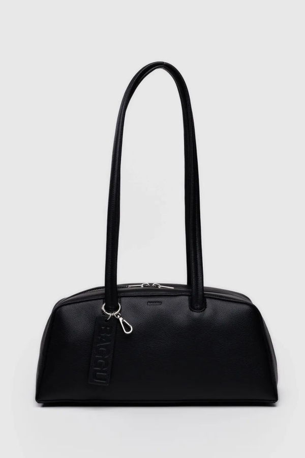 BAGGU Recycled Leather Bowler Bag